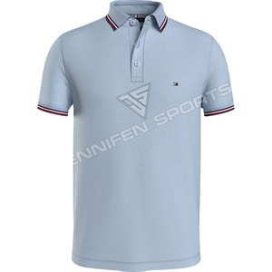 Camiseta de Verano para Hombre, Diseño Nuevo, Personalizada, de Alta Calidad, 100% Algodón, Cuello de Punto, Logotipo Personalizado, Etiqueta Interior en el Cuello - Product Image 1