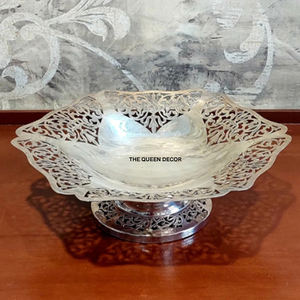 Base de Cristal para Frutero, Decoración de Hogar de Lujo, Centro de Mesa para Bodas, Tazón para Servir Comida - Product Image 6