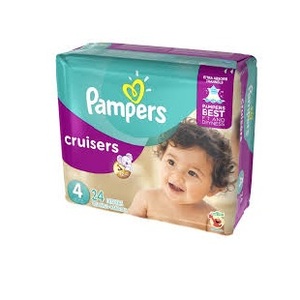 Pañales desechables Pampers Cruisers 100% de primera calidad, diseñados para bebés activos, para venta al por mayor, paquete económico. - Product Image 2
