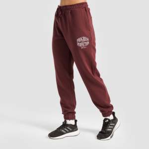 Pantalones Deportivos Empower Regular, Transpirables, de Cintura Media, Estilo Casual en Color Granate - Product Image 3