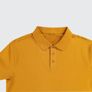 Polo de sport personnalisé, doux au toucher, OEM blanc, polo sport à manches courtes décontracté, t-shirt pour homme - Product Image 4