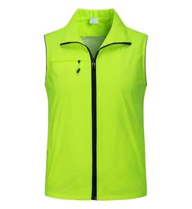 Chaqueta holgada para hombre, ropa de abrigo roja, ropa de trabajo DIY, chaleco voluntario con logotipo impreso, tela de lona de talla grande para las estaciones de primavera - Product Image 1