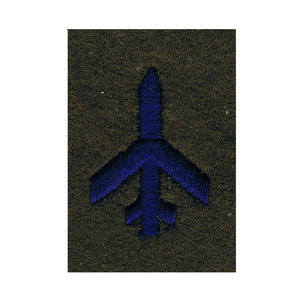 UBORA Insignia de oro bordada para observador de aeronaves Clase II RA, azul caqui, en tela de alambre, para coser, decoración de encaje, latón - Product Image 1