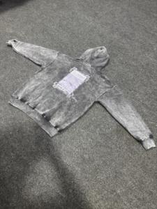 Sweat à capuche zippé en molleton de coton Gym Wear/Sweat à capuche zippé Fitness slimfit personnalisé - Product Image 6