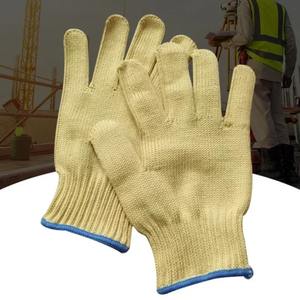Gants tricotés en Para-Aramide 100% de haute qualité, flexibles, résistants aux coupures et ignifuges, vente en gros - Product Image 2