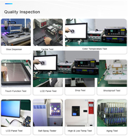 Nouveau moniteur LCD tactile IPS de 10,1 pouces avec haut-parleur intégré / écran tactile résistif/capacitif compatible VGA