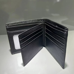 Cartera de Cuero Genuino para Hombre GENTS GARB, Protección RFID, Forro de Poliéster, Cierre Personalizado, Diseño Compacto para Tarjetas de Crédito - Product Image 4