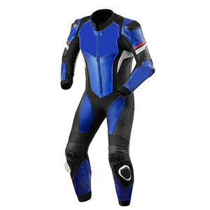 Traje de carreras de motos personalizable con características a prueba de viento y protección Fabricación profesional cómoda con logotipo personalizado - Product Image 1