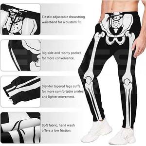 Pantalons pour hommes Pantalons de survêtement délavés Pantalon de sport en coton de haute qualité pour hommes - Product Image 3