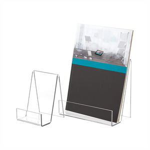 Support de livre en acrylique Offre Spéciale avec affichage de rebord support de <span class=keywords><strong>chevalet</strong></span> d'affichage en acrylique transparent pour les albums livres feuilles de <span class=keywords><strong>musique</strong></span> affichant - Product Image 1