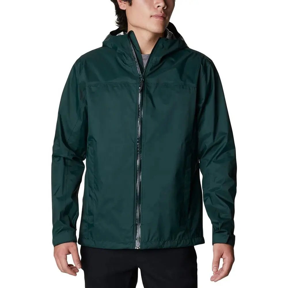 Men Lightweight Windbreaker Jacket 100% Nylon Jacket Hooded Windbreaker Windproof Waterproof Jacket Designed for USA and Europe
