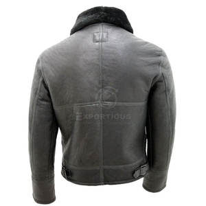 แจ็คเก็ตหนังบุขนสำหรับผู้ชาย ดีไซน์เองได้ สีพื้น แฟชั่นสตรีทแวร์ ขายดี ราคาสมเหตุสมผล - Product Image 4