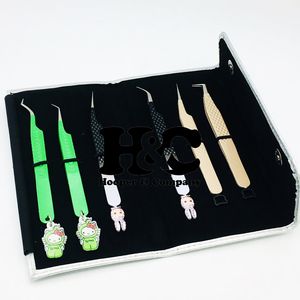 เคสแม่เหล็กสำหรับอุปกรณ์ดูแลความงามเคสหนังใส่โลโก้ตามสั่งใส่ได้3แหนบต่อขนตาอย่างยั่งยืน - Product Image 6