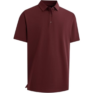 Meilleure qualité hommes été séchage rapide décontracté pour polo Simple élégant broderie Logo à manches courtes tricoté tissu imprimé - Product Image 2