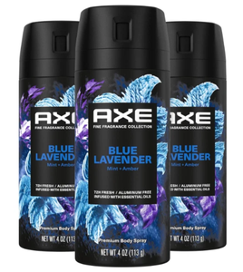 AXEE Anarchy 150ml/5.07oz Vaporisateur corporel Pack de 6 Déodorant & Anti-transpirant - Product Image 1