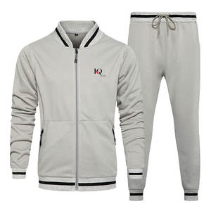 Nuevo Conjunto Deportivo Informal de Invierno para Hombre, Talla Grande, con Logotipo Personalizado en Color, 100% Algodón, Ligero, Ecológico, de Secado Rápido - Product Image 1