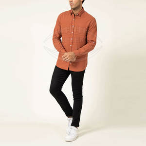 Chemise en flanelle à boutons pour homme avec motif personnalisé, tissu respirant élégant pour les voyages, les occasions décontractées et les activités de plein air - Product Image 5