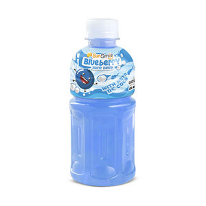 Boisson Mogu Mogu authentique avec du vrai jus de fruits et des morceaux de nata de coco, faible en calories, sans gluten, adaptée aux régimes végétaliens - Product Image 3