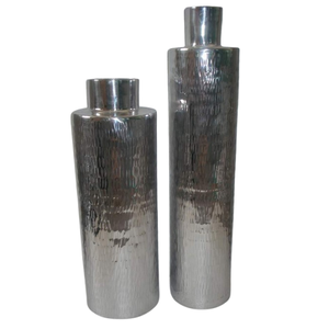 Plain Finish Eco-Friendly Candle <b>Holder</b> <b>Tealight</b> <b>Holder</b> Set 2 Unique Decorative Candle Stand for Home Restaurant Hotel Christmas - Product Image 1