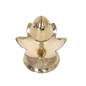 Brass Incense <b>Burner</b> With <b>Silver</b> Finished Religious Accessories Metal Incense <b>Burner</b> Indian Style Handmade Incense <b>Burner</b> Gifts - Product Image 5
