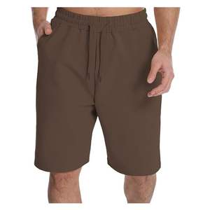 Pantalones cortos de malla de equipo atlético de gimnasio de 5 pulgadas, tendencia personalizada, transpirables de calle alta para hombres, 100% poliéster de secado rápido - Product Image 6