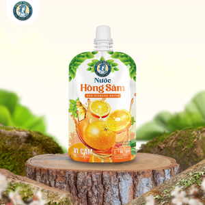 Boisson au Ginseng Rouge VINUT TRUST 150ml Infusée à l'Orange et aux Jus de Fruits et Légumes Saveur Orange - Product Image 1