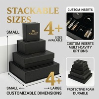 Boîte de présentation de luxe pour montres électroniques, fabrication directe, taille personnalisée, qualité supérieure, emballage de présentation de luxe