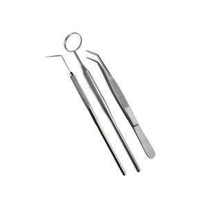 Professional Grade <b>Dental</b> Examination Kit Durable Stainless Steel Surgical Instruments Tartar <b>Plaque</b> <b>Removal</b> Manual Power CE - Product Image 1