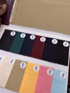 ผ้าด็อบบี้คุณภาพพรีเมียม 100% ผ้าฝ้ายแท้ นุ่มเป็นธรรมชาติ สำหรับเสื้อเชิ้ตเด็กผู้หญิง ผ้าด็อบบี้เนื้อละเอียด - Product Image 2