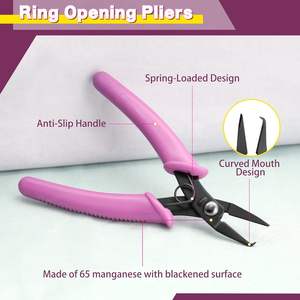 Bead Cutter <b>Split</b> <b>Ring</b> <b>Pliers</b> Beading Tool <b>for</b> Jewelry Making - Product Image 5