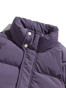 Chaqueta de Invierno Acolchada de Alta Calidad para Hombre con Cuello Alto, Servicio OEM Personalizable, Diseña Tu Propio Logotipo, Chaqueta Acolchada para Hombre - Product Image 4