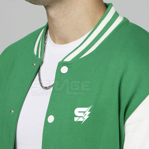 Casual Wear Comfortable <b>Men</b> Varsity Winter <b>Jackets</b> Stand Collar Front Logo Eco-Friendly <b>Lightweight</b> Customizable <b>for</b> Sale - Product Image 6