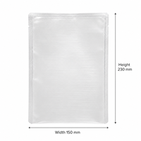 Bolsa de Plástico Transparente Impresa Personalizada, Sellado de 3 Lados, Termosellable, para Envasado de Alimentos, Dulces, Frutos Secos, Polvo, Muestras