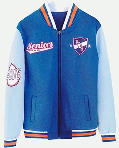 Chaquetas Personalizadas con Nombre y Número Bordados, Chaqueta Bomber Varsity Personalizada, Talla Grande, Cuello Alto, Cortavientos, para Hombre y Mujer - Product Image 1