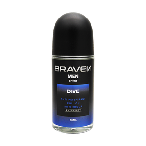 Braven Men's Custom 50ml Antitranspirante Roll-On de secado rápido Desodorante de fragancia deportiva de larga duración Antioxidante OEM ODM - Product Image 2