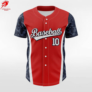 Maillot de baseball moderne unisexe en tissu doux haute performance, coupe flexible, durable, collection d'entraînement personnalisée pour équipes sportives - Product Image 1