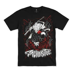 Camiseta de Anime Gachiakuta de Algodón 100% Jersey, Diseño Estampado Oversize para Fitness, 220 Gramos - Product Image 1