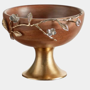 ชามเสิร์ฟทำจากไม้ธรรมชาติสำหรับตกแต่งบ้านโต๊ะพร้อมชามใส่ดอกไม้ลิลลี่ดีไซน์พิเศษ - Product Image 6