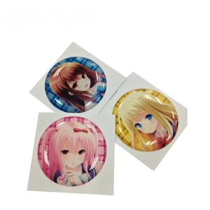 Autocollants en résine époxy transparente en gel, impression de logo 3D en relief, étiquettes personnalisées en plastique pour la vente en gros - Product Image 6