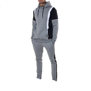 ชุดวอร์มออกกำลังกายผ้าฝ้ายของผู้ชายชุด100% เสื้อผ้าระบายอากาศได้ดีสำหรับฤดูหนาวลวดลายพื้น - Product Image 6