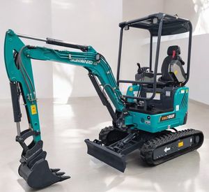 รถขุดขนาดเล็ก Sunward SWE18 ได้รับการรับรองมาตรฐาน EPA CE |   รถขุดไฮดรอลิก 1.8 ตัน พร้อมเครื่องยนต์ ปั๊ม และเกียร์บ็อกซ์ - กำลังขุดสูง - Product Image 1