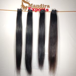 Cuticule indienne vierge Remy alignée noir couleur naturelle lâche vague profonde soyeuse droite Temple extensions humaines 30 pouces ruban adhésif - Product Image 4