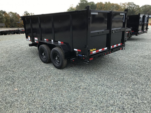 Nouvelle remorque à benne basculante 5×10, 3,5 tonnes, 70SR-10 à vendre / Remorque à benne basculante 14LP 14×83, 4 côtés, 14K GVWR - Product Image 4