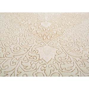 Alfombra Aurora Ivory de Lana y Viscosa Anudada a Mano para Decoración del Hogar-SKWV-58 - Product Image 3