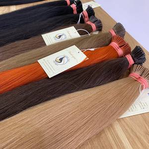 Kératine brute I Tip Extension de cheveux 100% Remy cheveux humains naturels Double étiré Vietnam I Tip cheveux humains vente en gros - Product Image 6