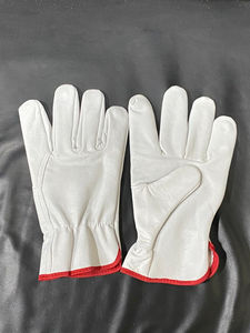 Gants de conduite imperméables en cuir à écran tactile à haute élasticité - Product Image 5