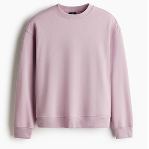 Sweat-shirt à col rond en molleton 100% coton personnalisé, uni, décontracté, streetwear, qualité supérieure - Product Image 5