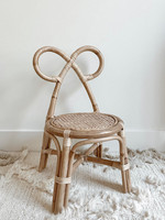 Chaise ergonomique en rotin naturel pour enfants, durable et respectueuse de l'environnement, lit bébé et lit pour tout-petits pour bébés et enfants