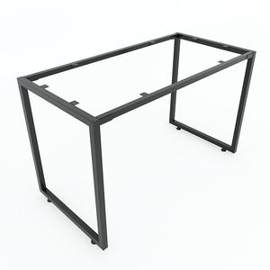 Escritorio Minimalista para Computadora de Madera de Caucho de 120x60cm HBMN002 con Patas de Montaje - Product Image 4