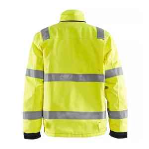 Chaquetas de seguridad de alta visibilidad personalizables 2025 reflectante de alta calidad de manga larga de trabajo de seguridad use su propia marca - Product Image 6